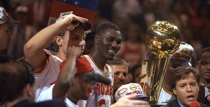 NBA编年史(1994-95):乔丹复出 <a href=/lanqiuremen/rockets/ target=_blank class=infotextkey>火箭</a>神奇卫冕